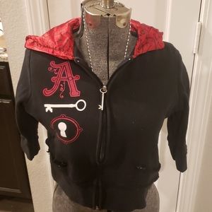 Alice in wonderland crop top